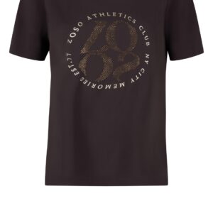 Zoso Travel T-shirt Britt, Bruin