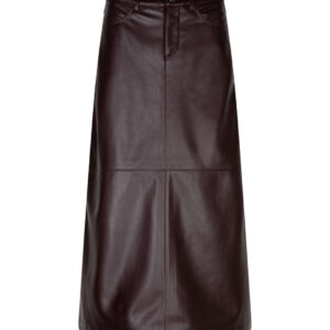 Red Button Alina Faux leather, Aubergine