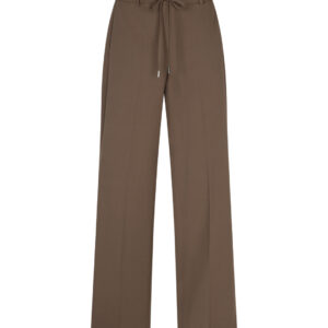 Red Button Claudette palazzo fabric, Bruin